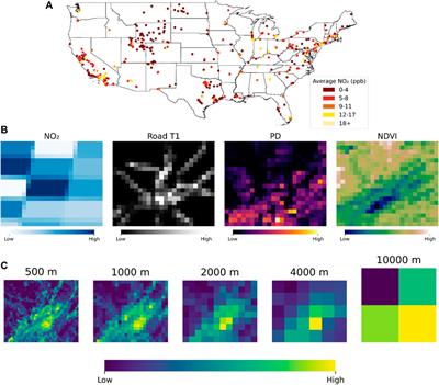 National ground-level NO2 predictions via satellite imagery driven convolutional neural networks